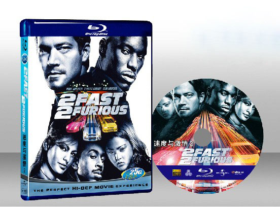 玩命關頭2：速度與激情2 Fast 2 Furious  -（藍光25G） 