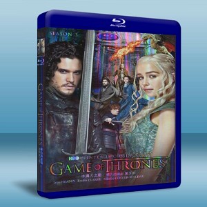 Game of Thrones 冰與火之歌：權力的游戲 第3季 五碟装-（藍光25G）