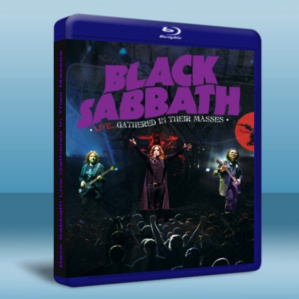黑色安息日：聚集在周圍演唱會 black sabbath live gathered in their masses-（藍光影片25G） 