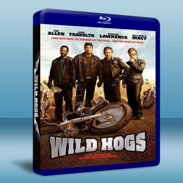 驚騎之旅/ 野豬騎士/ 荒野大飆客 Wild Hogs    -（藍光影片25G） 