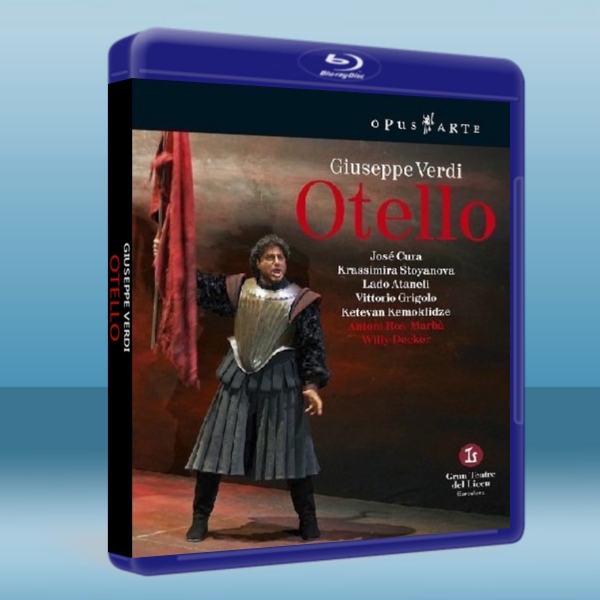 威爾第 來自威尼斯總督宮 GIUSEPPE VERDI OTELLO (歌劇)  -（藍光影片25G） 