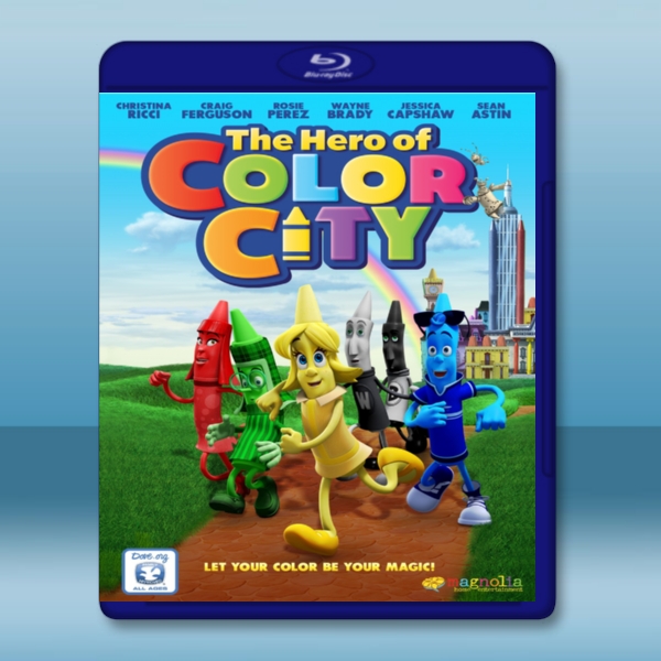 小蠟筆們的彩色世界大冒險 The Hero of Color City   -（藍光影片25G） 