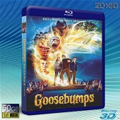 （3D+2D）怪物遊戲 / 書中自有魔怪谷 Goosebumps (2015) -（藍光影片50G）