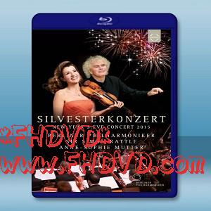 穆特 柏林愛樂2015年除夕音樂會 New Year's Eve concert with Simon Rattle and Anne-Sophie Mutter -（藍光影片25G）