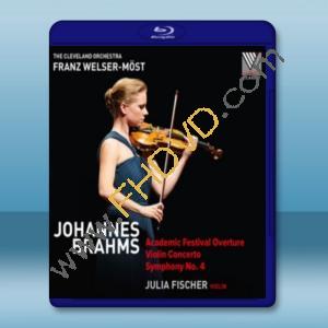 Johannes Brahms 茱莉亞費雪:勃拉姆斯作品 25G藍光