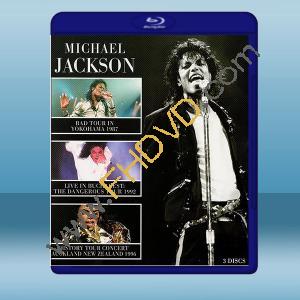  麥可·傑克森 Michael Jackson 世界巡迴演唱會合緝 3碟 藍光25G