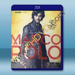  馬可波羅 Marco Polo 第1+2季 藍光25G 4碟