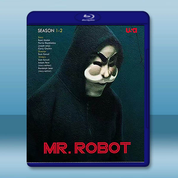  駭客軍團 第1+2季 Mr. Robot S1-2(2015-2016)藍光25G 4碟