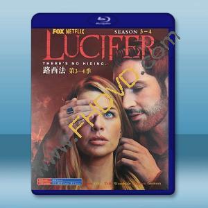  路西法/魔鬼神探 第3-4季 Lucifer S3-4 藍光25G 4碟L