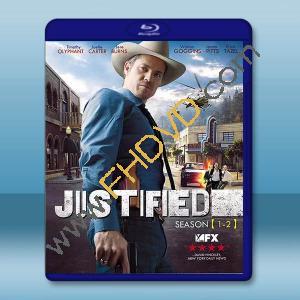  火線警探 第1-2季 Justified S1-2 藍光25G 4碟L