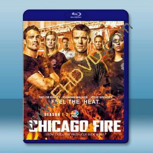  芝加哥烈焰 第1-2季 Chicago Fire S1-S2 藍光25G 4碟
