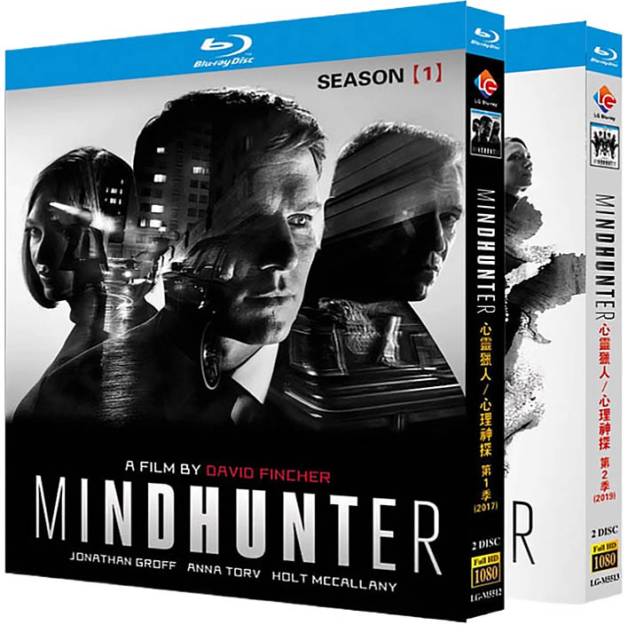 破案神探/心靈獵人 第1-2季(2017-2019)藍光25G 4碟L		 