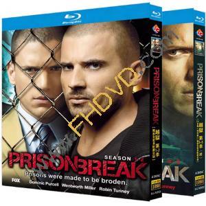 越獄 Prison Break 第1-5季【TV全集+特別篇】藍光25G 8碟L		 