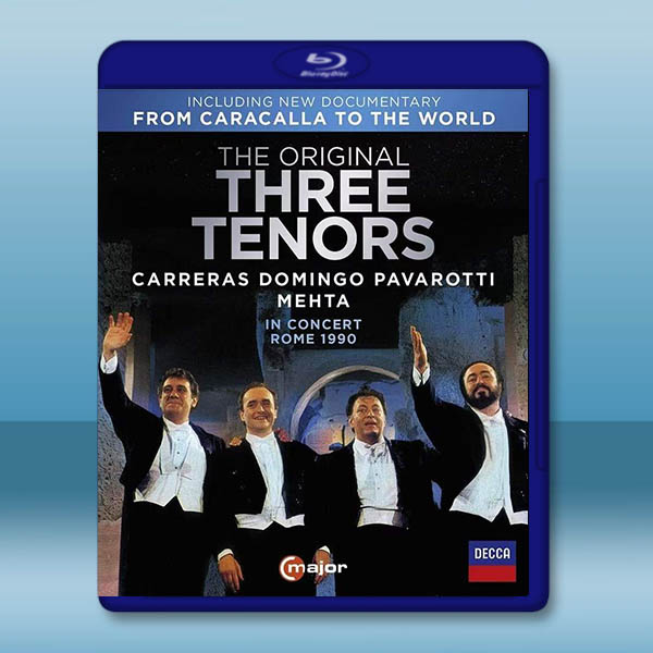 世界三大男高音:1990羅馬世紀音樂會 (2021)藍光25G		 