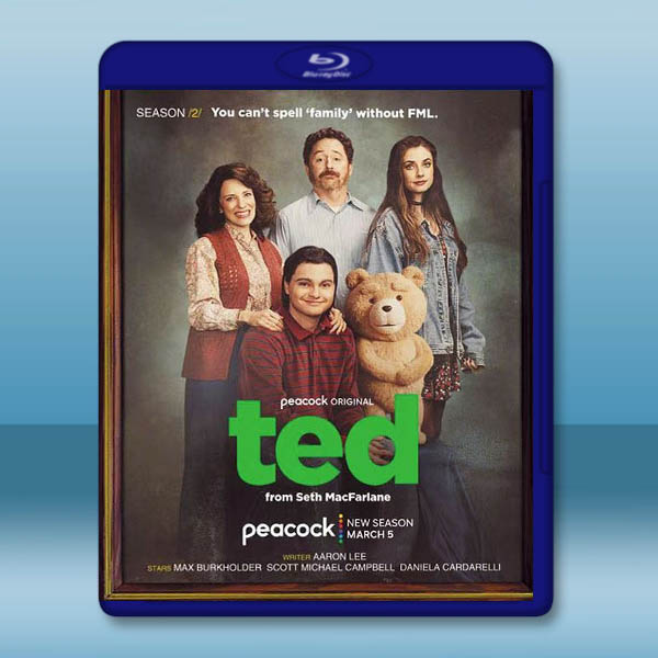 熊麻吉/泰迪熊 第二季 Ted S2(2026)藍光25G 2碟L		 