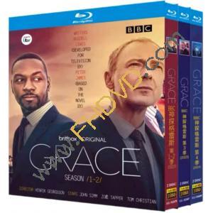 BBC 神探格雷斯 第1-4季 Grace S1-S4 藍光25G 6碟L		 